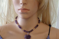 Amethyst Birthstone Necklace