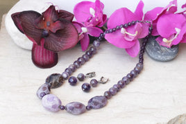 Amethyst Jewelry Set