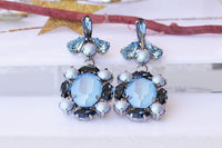 Aqua Blue Earrings