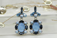 Aqua Blue Earrings