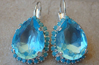 Aqua Earrings