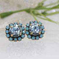 Aquamarin Small Earrings