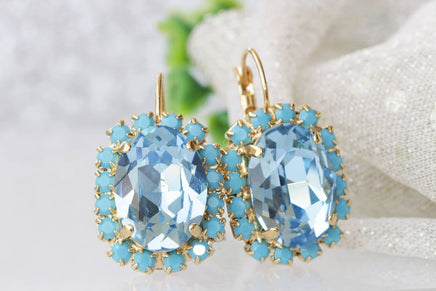 Aquamarine Earrings