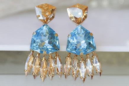 Aquamarine Earrings