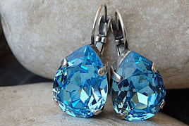 Aquamarine Rebeka Earrings