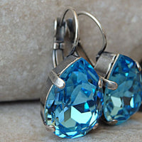 Aquamarine Rebeka Earrings