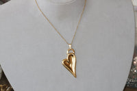 Asymmetric Heart Pendant