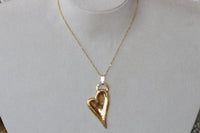 Asymmetric Heart Pendant