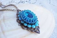 Bead Crochet Pendant