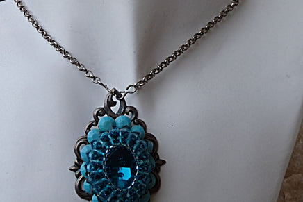 Bead Crochet Pendant