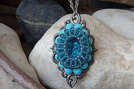 Bead Crochet Pendant