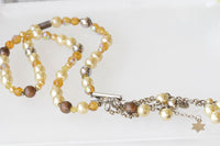 Beaded Pearl Necklace