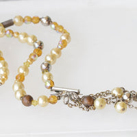 Beaded Pearl Necklace