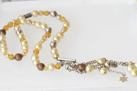 Beaded Pearl Necklace