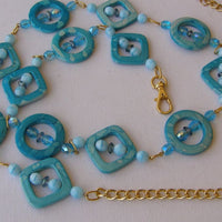 Beaded Turquoise Belt