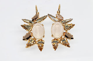 Beige Earrings