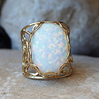 Big Opal Ring