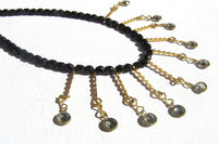 Black Beaded Necklace