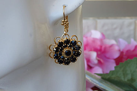 Black Cocktail Earrings