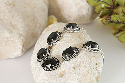 Black Crystal Bracelet