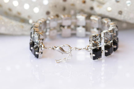 Black Crystal Bracelet