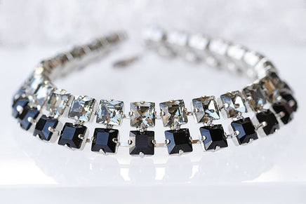 Black Crystal Bracelet