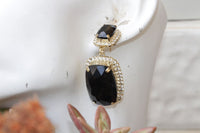 Black Dangle Earrings