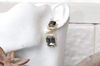 Black Diamond Earrings