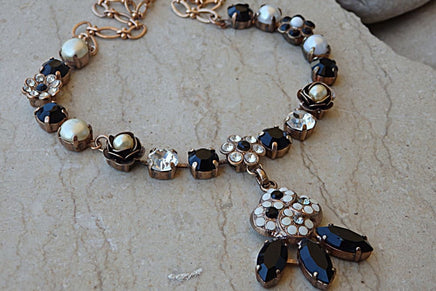 Black Evening Necklace