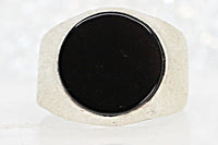 Black Gemstone Ring