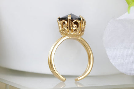 Black Gold Ring