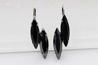 Black Hematite Earrings