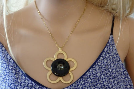 Black Onyx Big Pendant