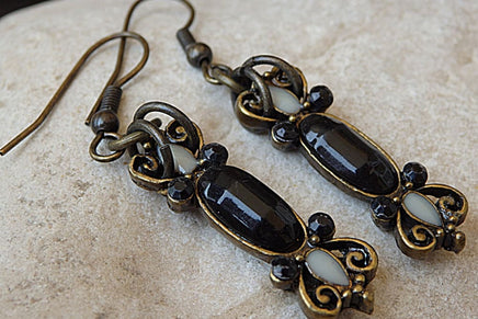 Black Onyx Earrings