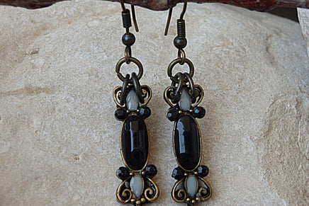 Black Onyx Earrings