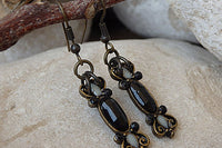 Black Onyx Earrings