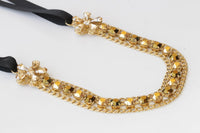 Black Ribbon Necklace
