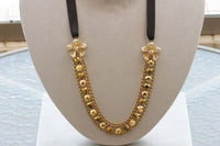Black Ribbon Necklace