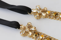 Black Ribbon Necklace