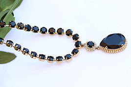 Black Stone Necklace