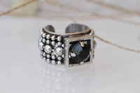 Black Stone Ring