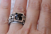 Black Stone Ring