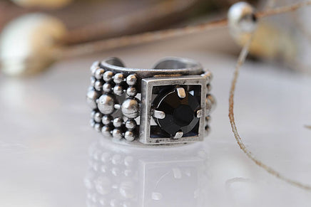 Black Stone Ring