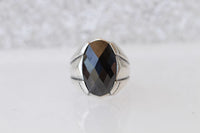 Black Zircon Ring