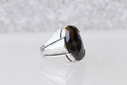 Black Zircon Ring