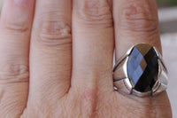 Black Zircon Ring