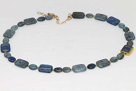 Blue Agate Necklace