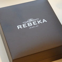 Blue And Clear Rebeka Ring
