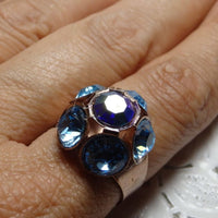 Blue And Turquoise Rebeka Ring