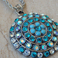 Blue Bridal Necklace